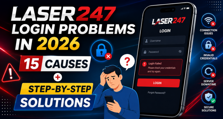 Laser247 Login Problems in 2026: 15 Causes and Step-by-Step Solutions