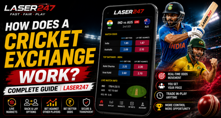 How Does a Cricket Exchange Work? Complete Guide | Laser247