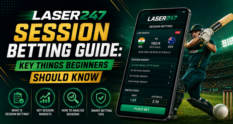 Laser247 Session Betting Guide: Key Things Beginners Should Know 